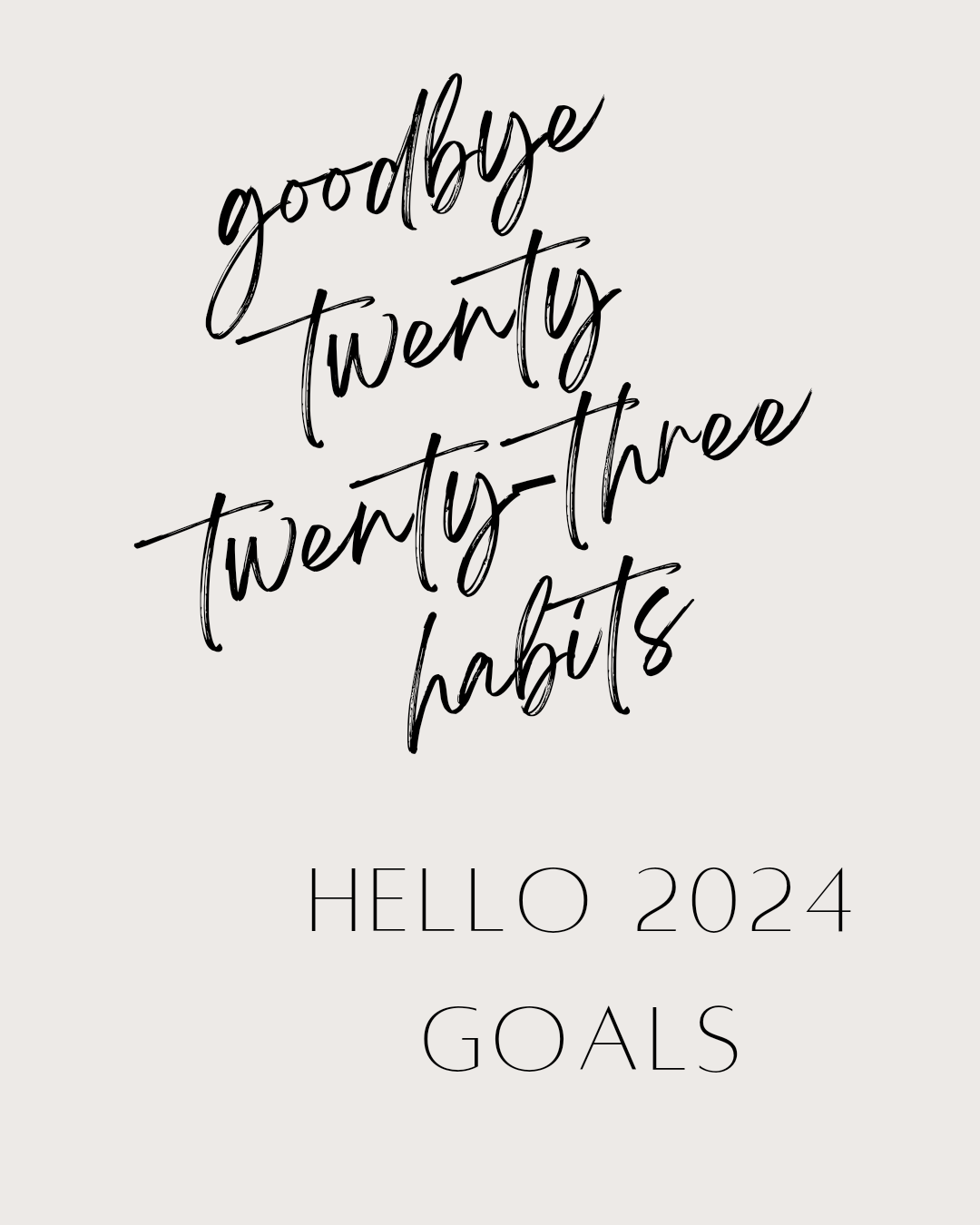 Resolutions or Goals?